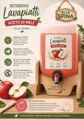 Lavapiatti aceto di mele