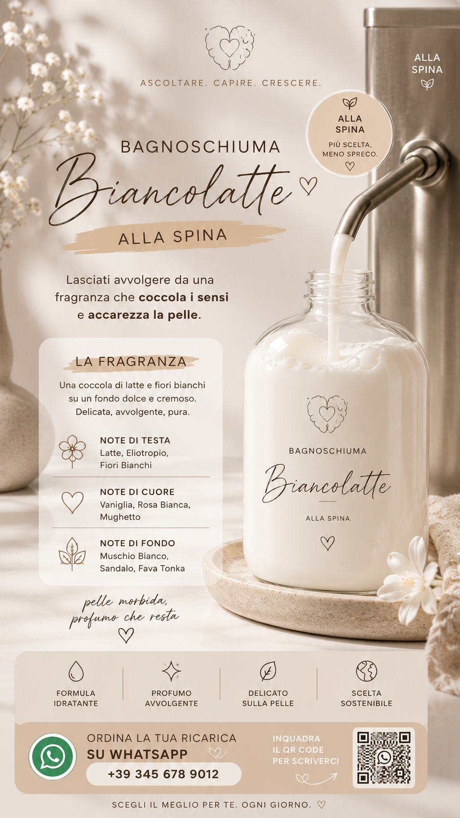Bagnoschiuma biancolatte