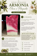 Sapone artigianale oliva e mosqueta