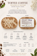 Spugna di sapone toffee coffee
