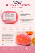 Spugna di sapone aperol spritz