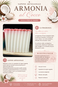 Sapone artigianale cocco