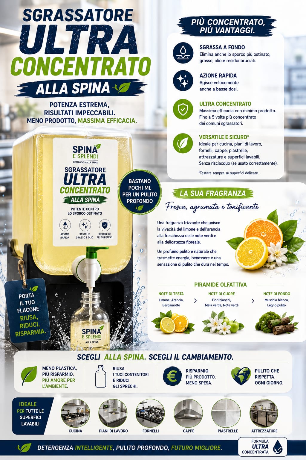 Sgrassatore ultra concentrato