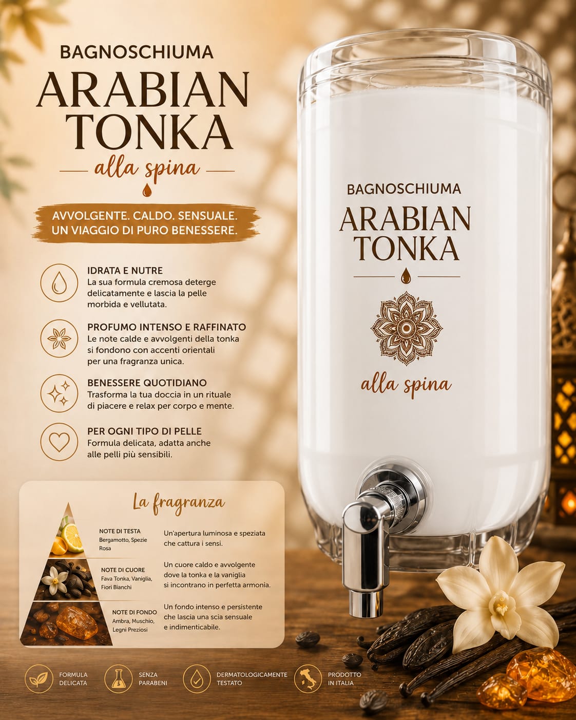 Bagnoschiuma arabian tonka