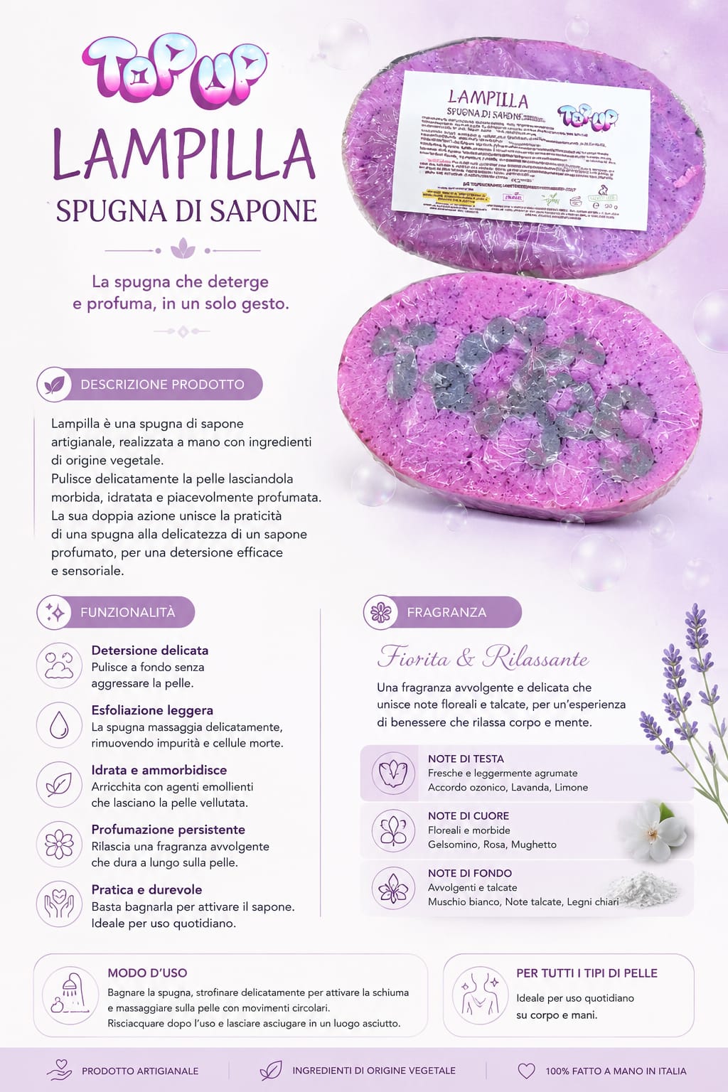 Spugna di sapone lampilla