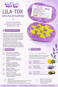 Spugna di sapone lila-tox