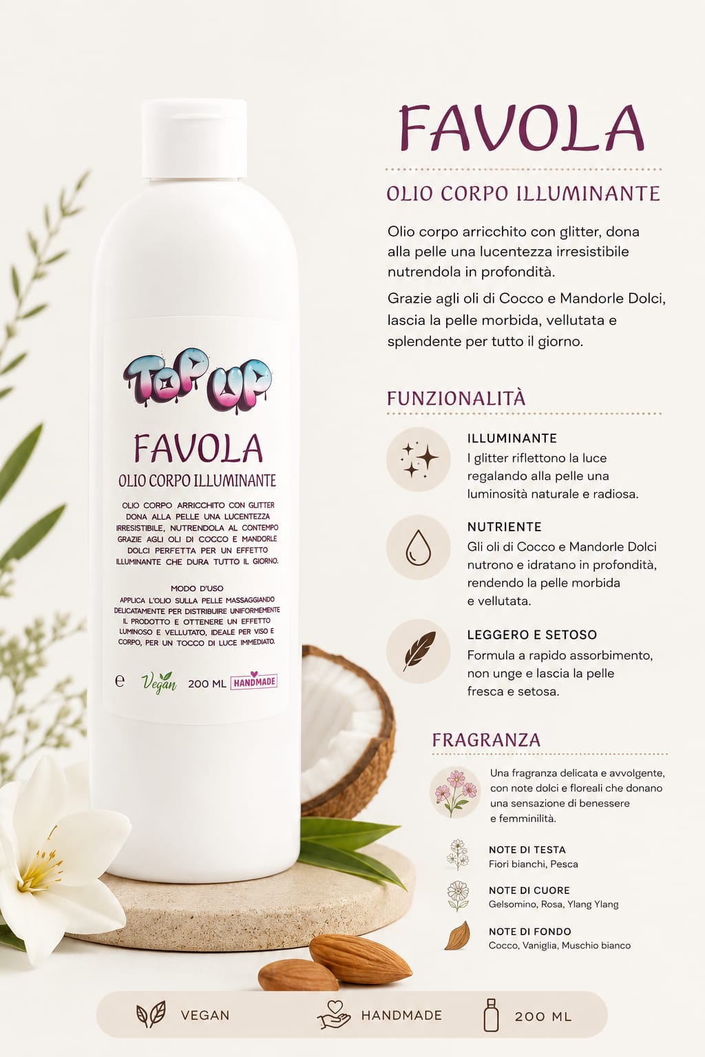 Olio corpo favola