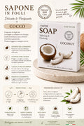 Sapone in fogli cocco