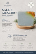 Sapone artigianale sale e muschio