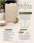 Sapone artigianale oliva e latte d'asina