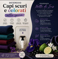 Detersivo a mano e in lavatrice capi scuri e colorati