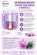 Detersivo a mano e in lavatrice orchidea e mirtilli