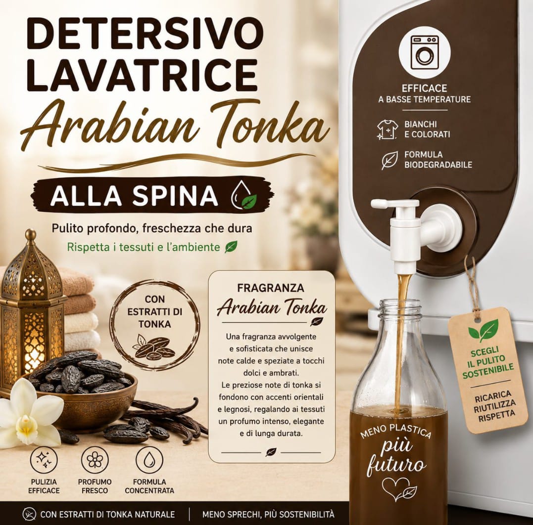 Detersivo a mano e in lavatrice arabian tonka