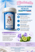 Cristalli di essenza campanula e bergamotto