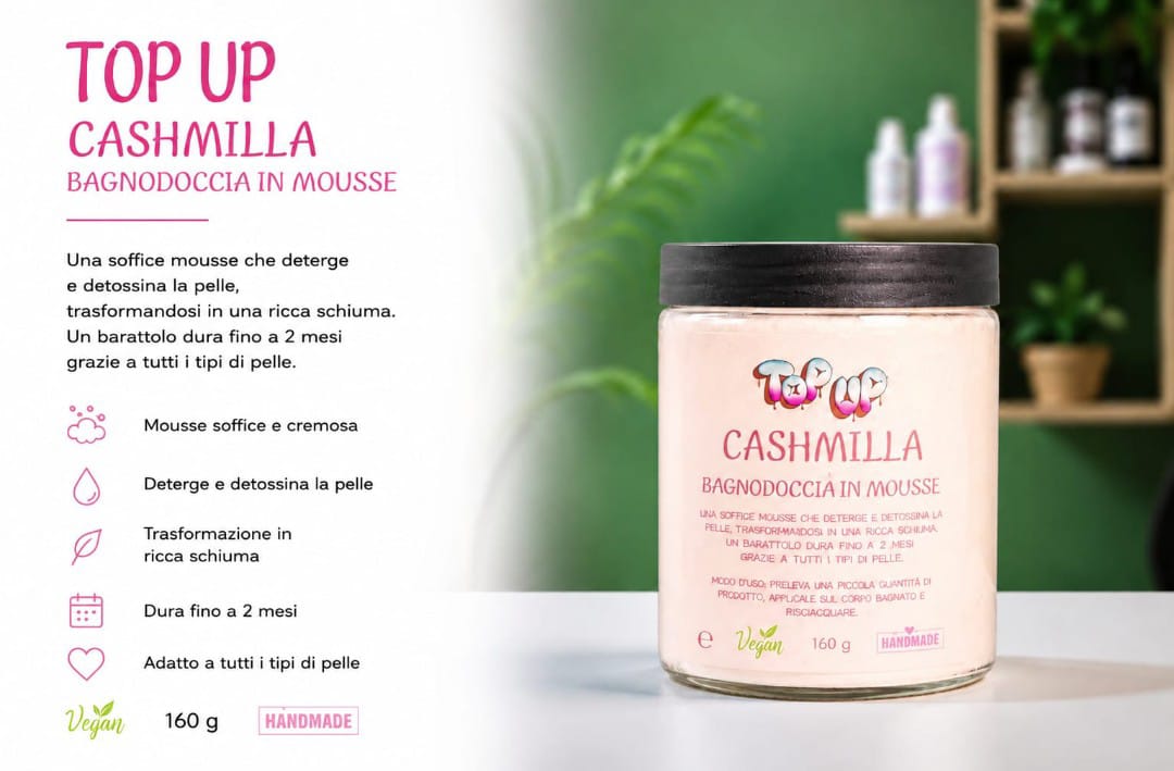 Bagnodoccia in mousse cashmilla