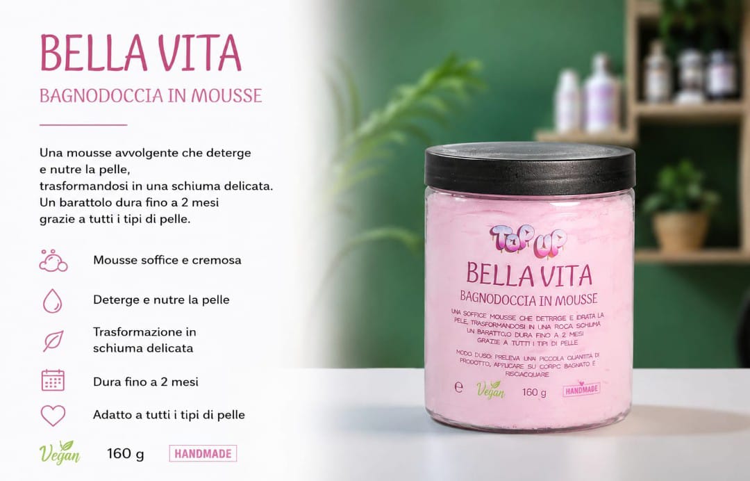 Bagnodoccia in mousse bella vita