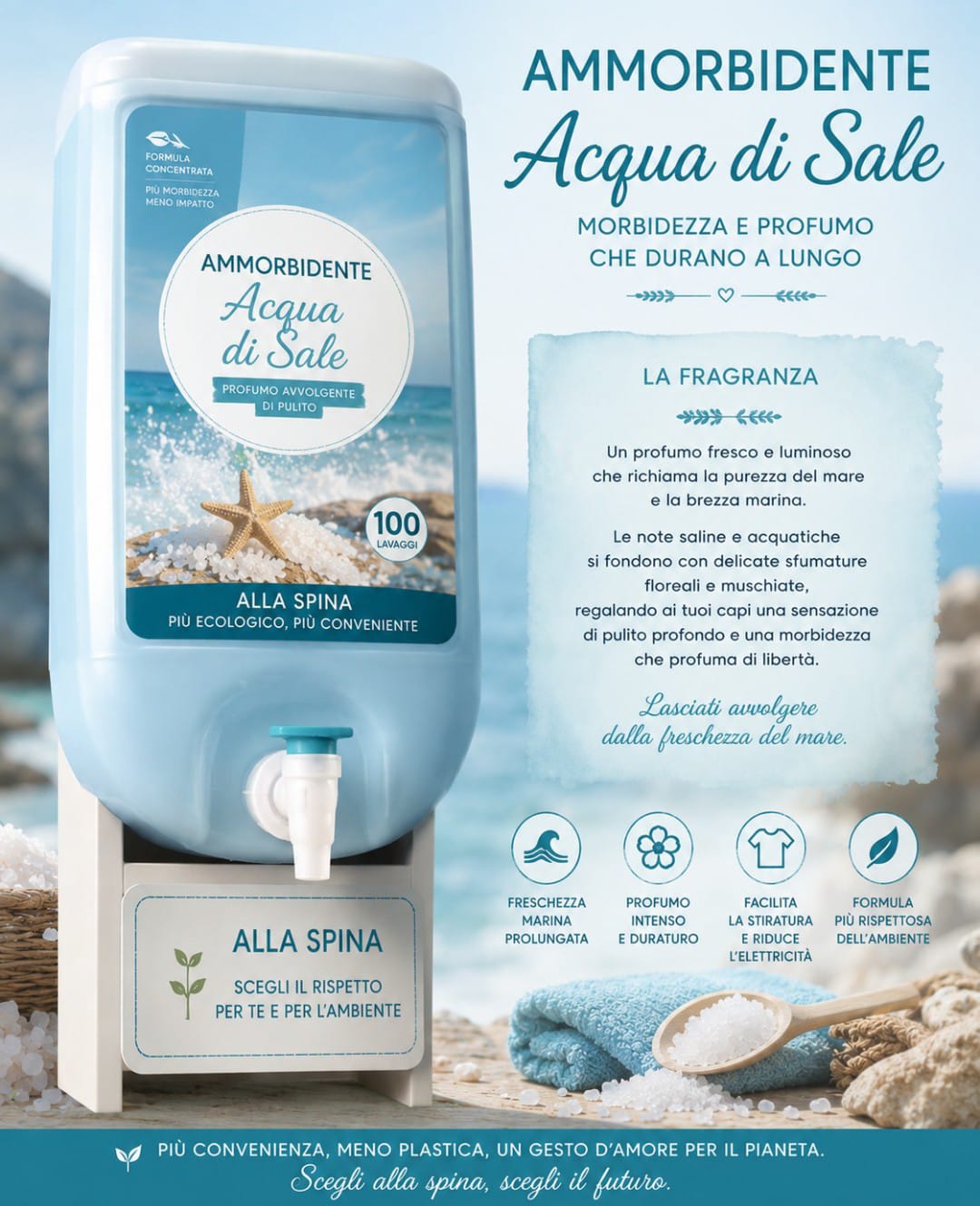 Ammorbidente acqua di sale