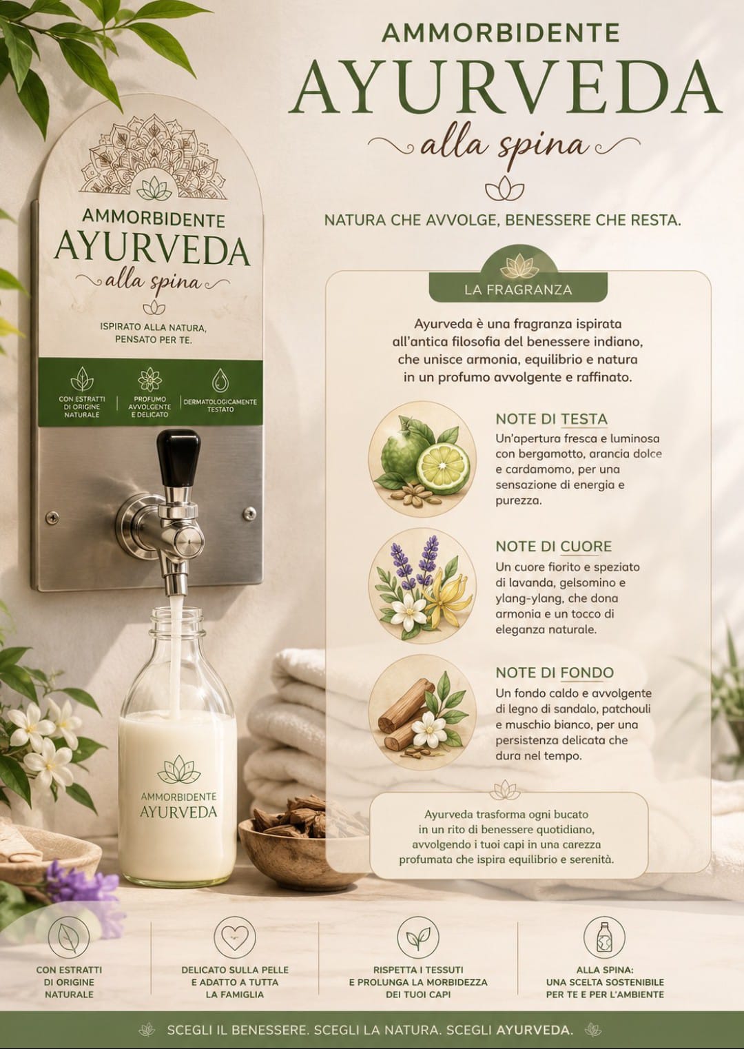 Ammorbidente ayurveda