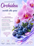 Ammorbidente orchidea e mirtilli