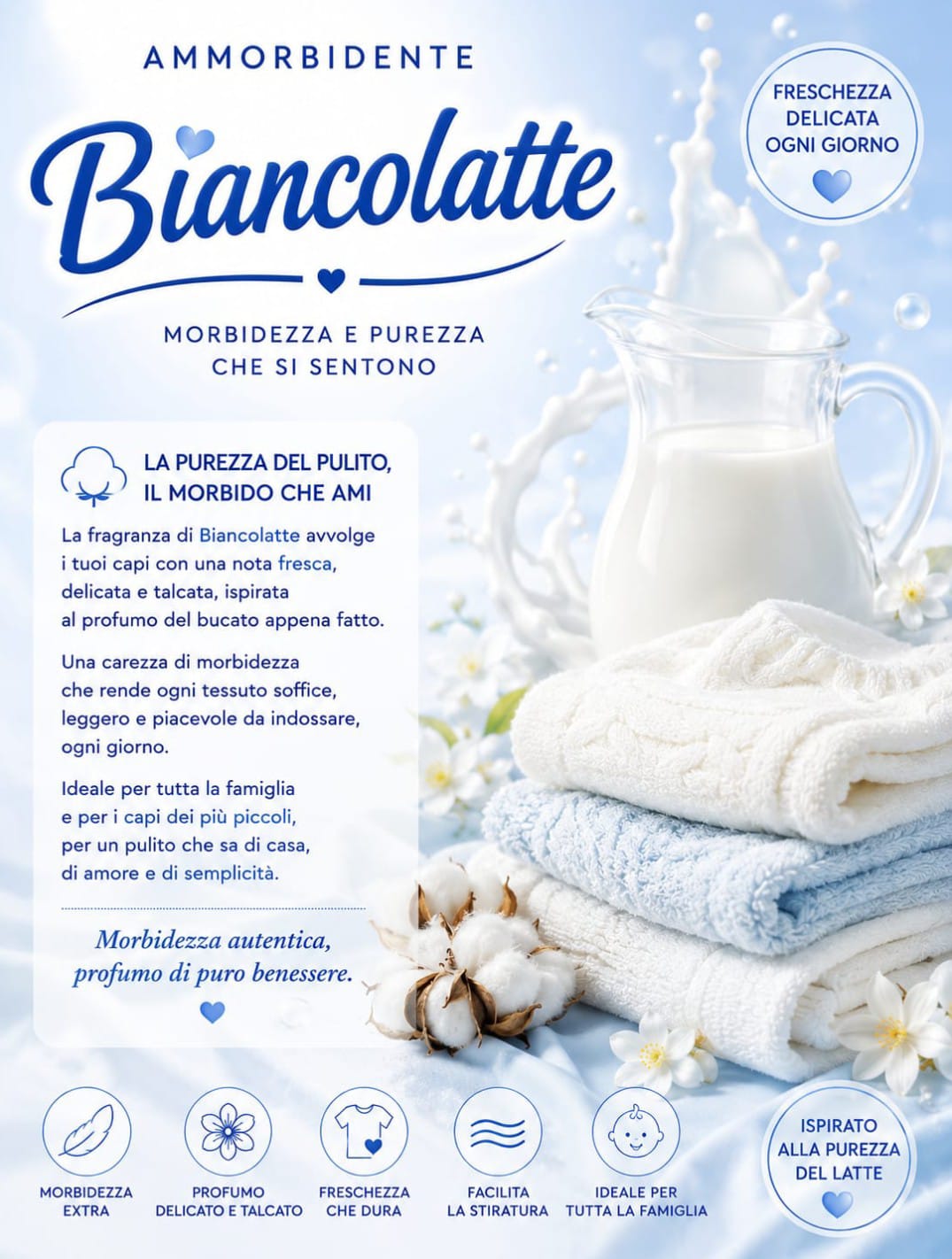 Ammorbidente biancolatte