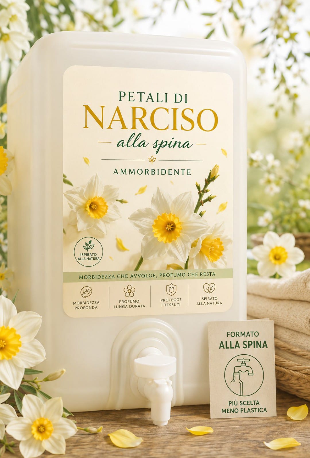 Ammorbidente petali di narciso