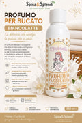 Profumo per bucato e pavimenti biancolatte da 250ml