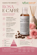 Essenza per ambiente rosa e caffè da 100ml