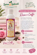 Profumo per bucato e pavimenti rosa e caffè da 250ml